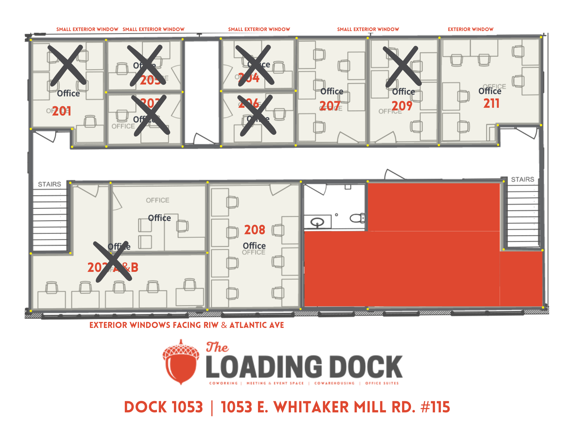 1053 E Whitaker Mill Rd, Raleigh, NC en alquiler Plano de la planta- Imagen 1 de 1