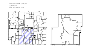 1790-1798 Courtwood Cres, Ottawa, ON en alquiler Plano de la planta- Imagen 1 de 8