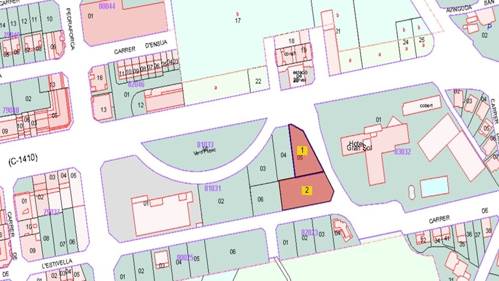 Terreno en Solsona, Lérida en venta - Plano del sitio - Imagen 2 de 2