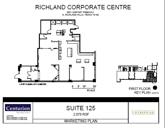 9001-9003 Airport Fwy, North Richland Hills, TX en alquiler Plano de la planta- Imagen 1 de 1