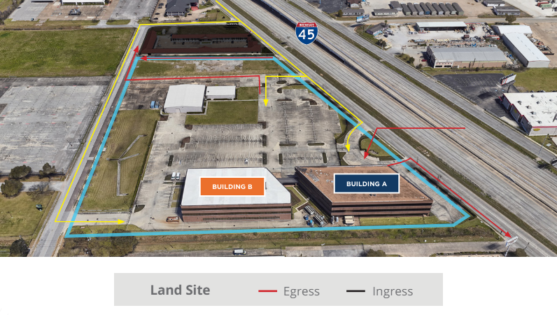 9000 Gulf Fwy cartera de 3 inmuebles en venta en LoopNet.es - Plano del sitio - Imagen 3 de 6