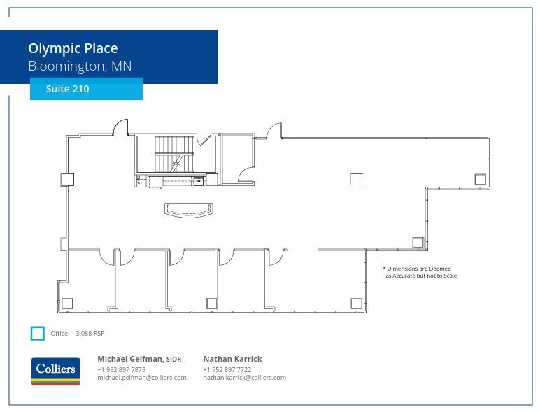 7825 Washington Ave S, Minneapolis, MN en alquiler Plano de la planta- Imagen 1 de 1