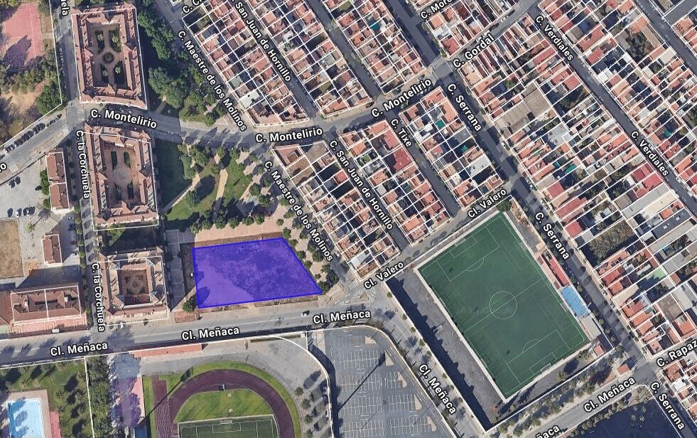 Calle Meñaca, 3, Dos Hermanas, Sevilla en venta Plano de solar- Imagen 1 de 3
