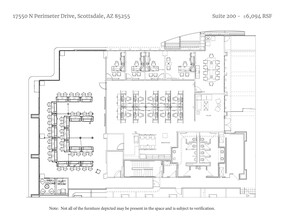 17550 N Perimeter Dr, Scottsdale, AZ en alquiler Plano de la planta- Imagen 1 de 2