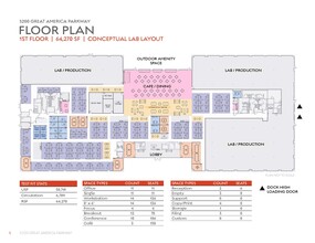 5200 Great America Pky, Santa Clara, CA en alquiler Plano de la planta- Imagen 2 de 2