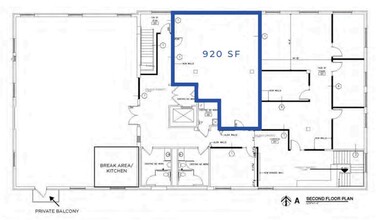 1800 Wyandotte St, Kansas City, MO en alquiler Plano de la planta- Imagen 2 de 2