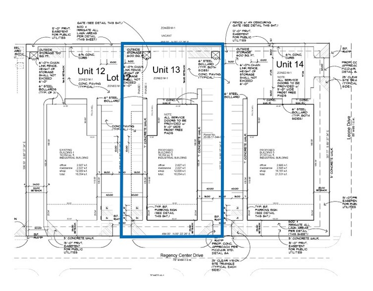 51735 Regency Center Dr, Macomb Township, MI en alquiler - Plano del sitio - Imagen 3 de 4