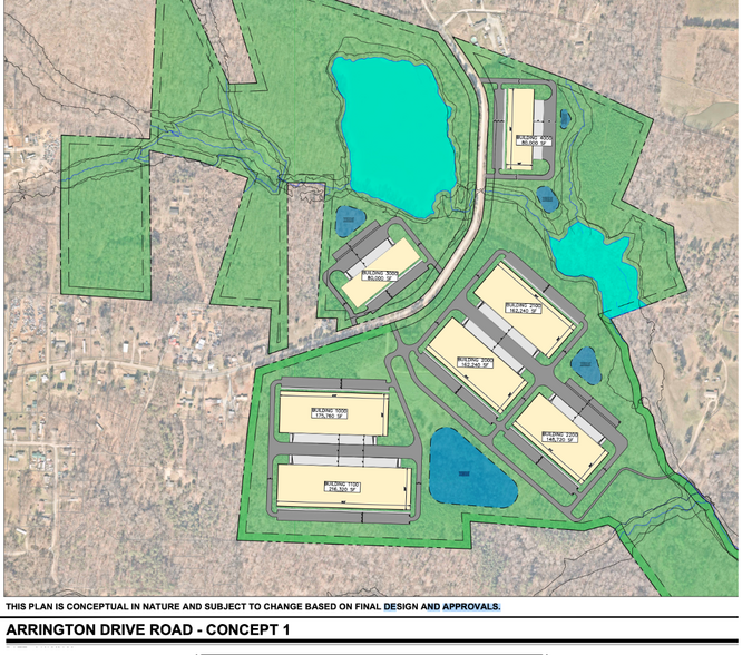 Arrington Dr, Lexington, NC en venta - Plano del sitio - Imagen 2 de 4