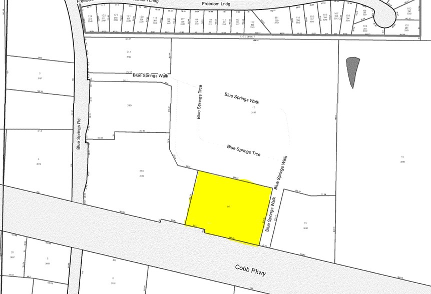 3057 Cobb Pky, Kennesaw, GA en alquiler - Plano de solar - Imagen 3 de 3