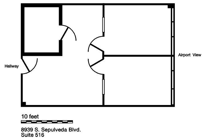 8929-8939 S Sepulveda Blvd, Los Angeles, CA en alquiler Plano de la planta- Imagen 1 de 2