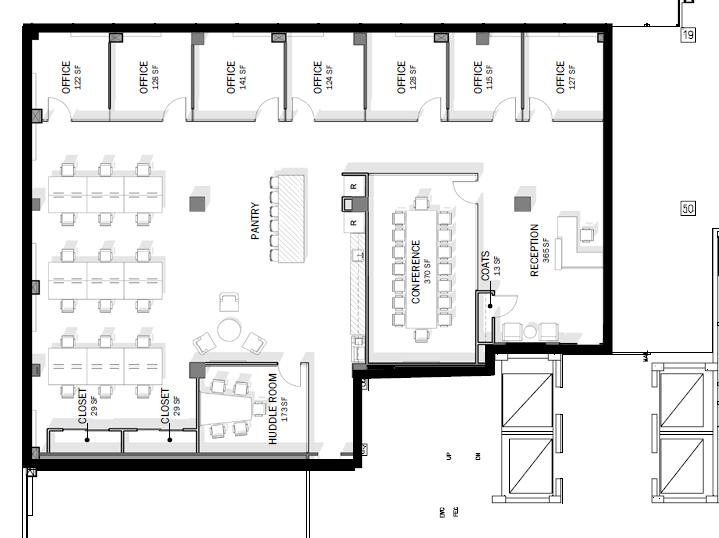 2025 M St NW, Washington, DC en alquiler Plano de la planta- Imagen 1 de 2