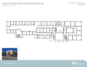 7850 N Sam Houston Pky W, Houston, TX en alquiler Plano de la planta- Imagen 1 de 1