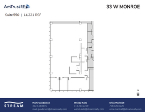 33 W Monroe St, Chicago, IL en alquiler Plano de la planta- Imagen 1 de 1