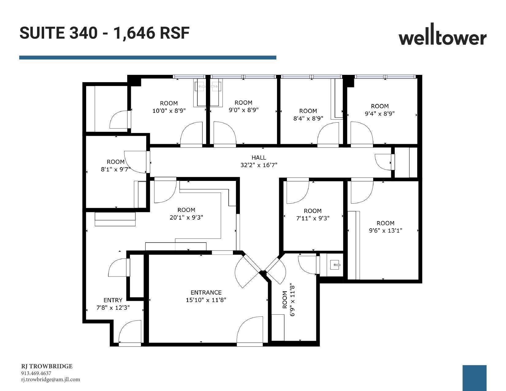 8901 W 74th St, Merriam, KS en alquiler Plano de la planta- Imagen 1 de 1