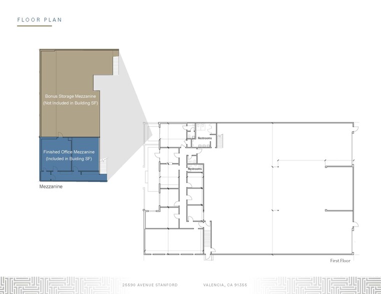 25590 Avenue Stanford, Valencia, CA en venta - Plano de la planta - Imagen 2 de 8