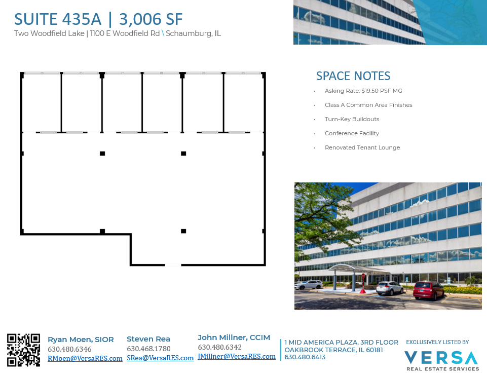 1100 E Woodfield Rd, Schaumburg, IL en alquiler Plano de la planta- Imagen 1 de 1