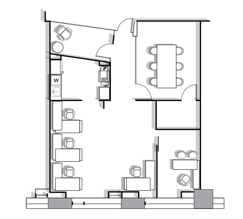 601 New Jersey Ave NW, Washington, DC en alquiler Plano de la planta- Imagen 1 de 1