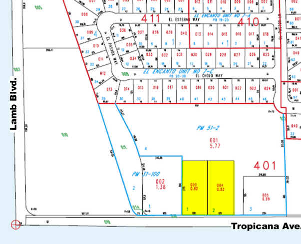 4310 E Tropicana Ave, Las Vegas, NV en alquiler - Plano de solar - Imagen 2 de 16