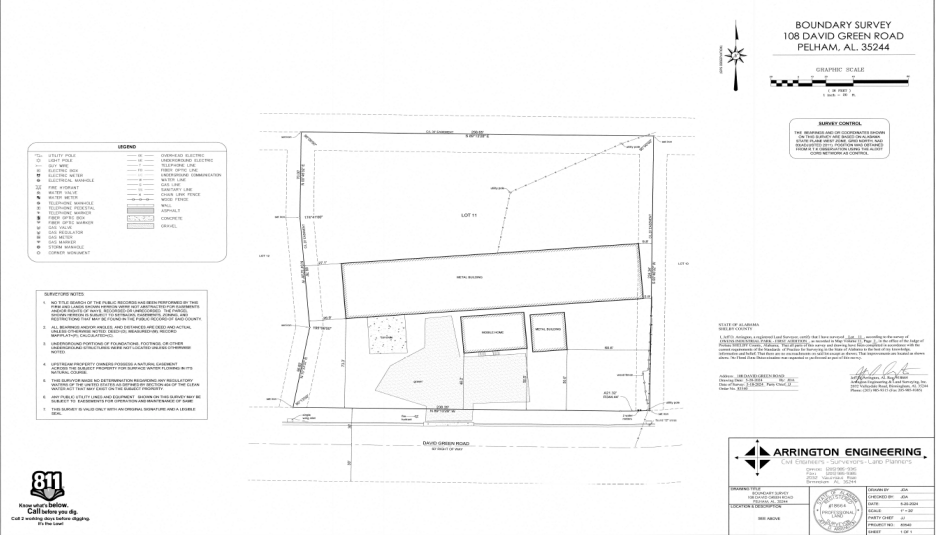 108 David Green Rd, Birmingham, AL en alquiler - Plano de solar - Imagen 2 de 2