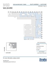 9100 Wilshire Blvd, Beverly Hills, CA en alquiler Plano de la planta- Imagen 1 de 1