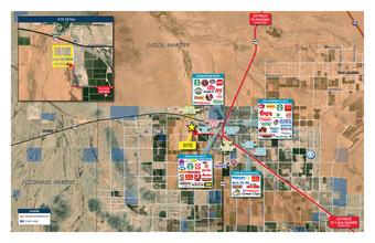 Highway 347 & Highway 238 Maricopa, Maricopa, AZ - VISTA AÉREA  vista de mapa