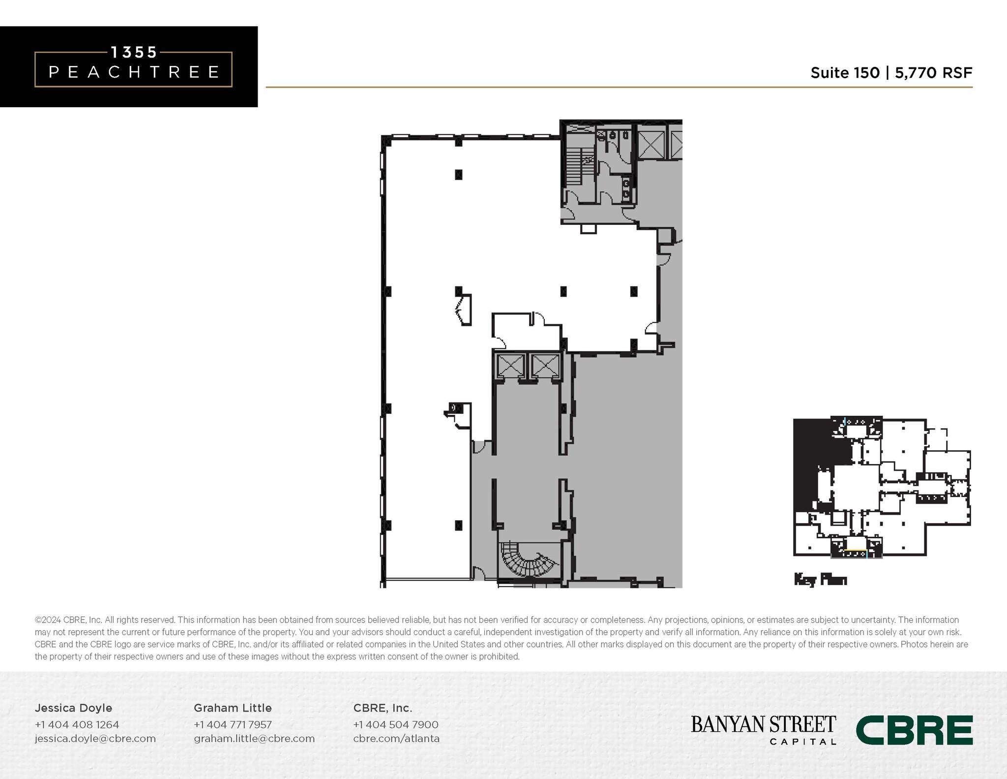 1355 Peachtree St NE, Atlanta, GA en alquiler Plano de la planta- Imagen 1 de 1