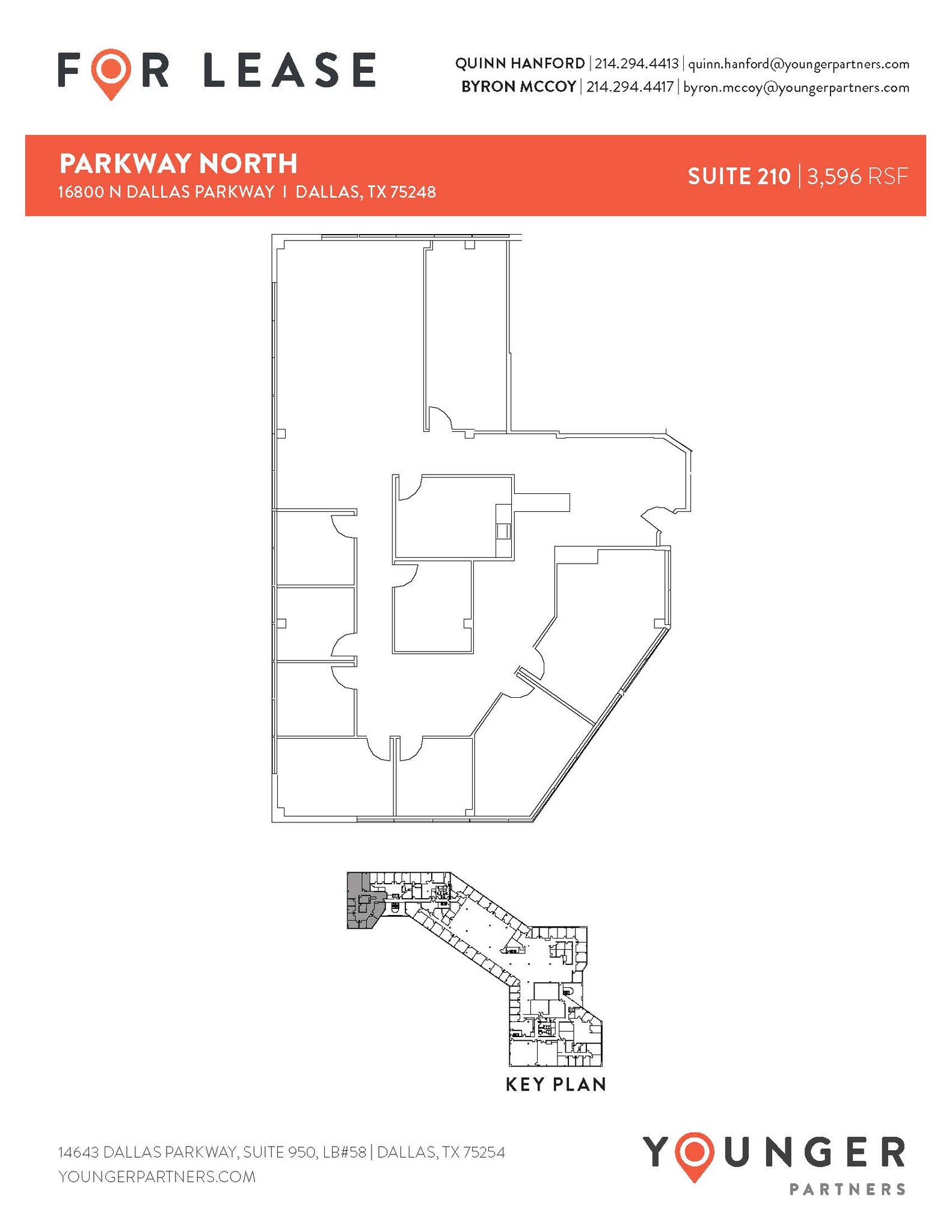 16800 N Dallas Pky, Dallas, TX en alquiler Plano de la planta- Imagen 1 de 1