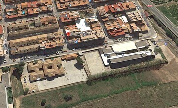 Xeraco - Aérea  vista de mapa