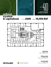 410 17th St, Denver, CO en alquiler Plano de la planta- Imagen 1 de 1