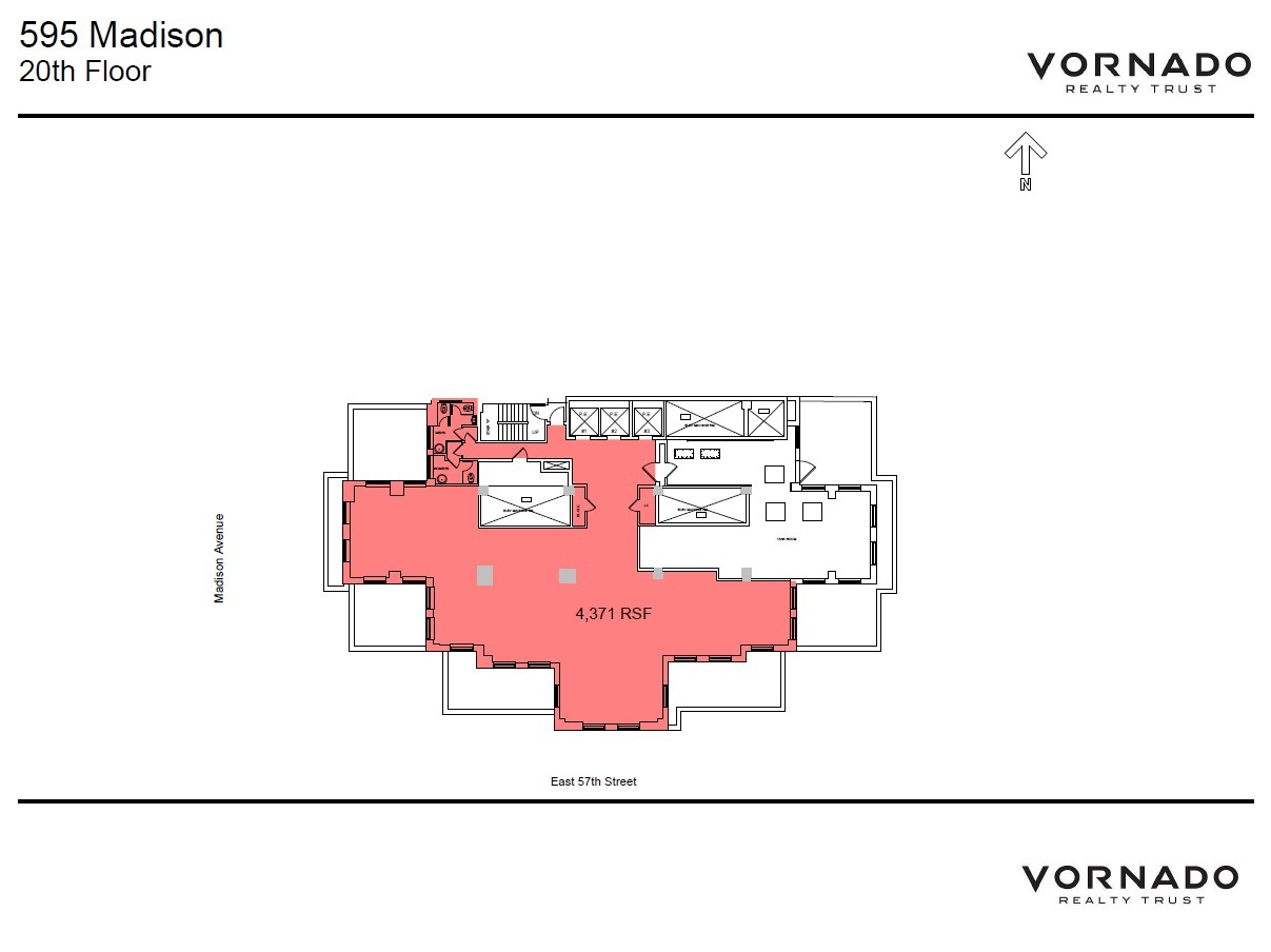 595 Madison Ave, New York, NY en alquiler Plano de la planta- Imagen 1 de 1