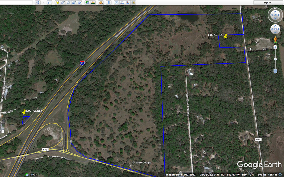 146 Acres I-75 Interchange Land, Bushnell, FL en venta - Foto del edificio - Imagen 3 de 23