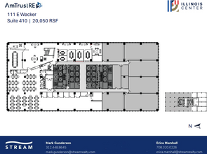 111 E Wacker Dr, Chicago, IL en alquiler Plano de la planta- Imagen 1 de 1