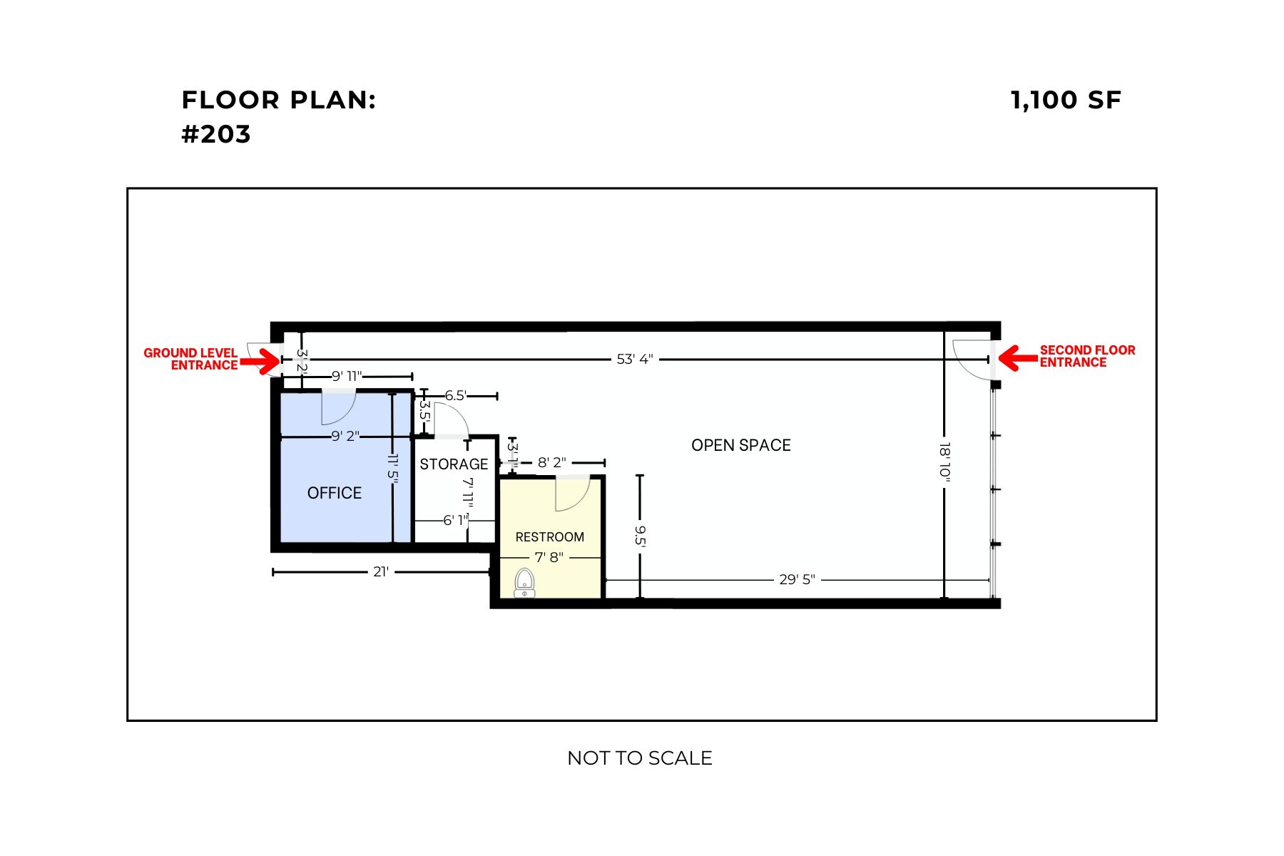 430 Main Ave, Norwalk, CT en alquiler Plano de la planta- Imagen 1 de 4