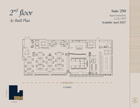 607 14th St NW, Washington, DC en alquiler Plano de la planta- Imagen 1 de 4