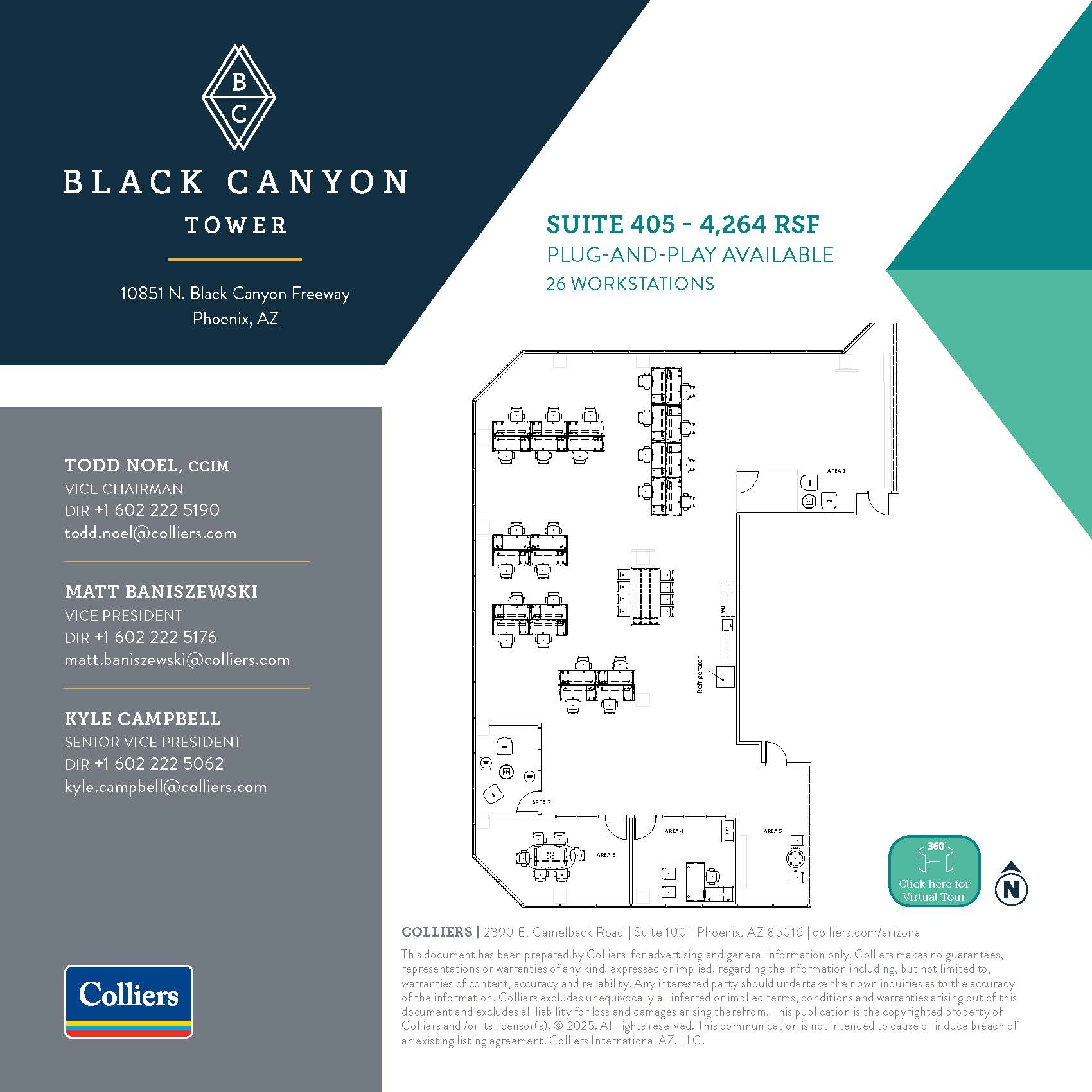 10851 N Black Canyon Hwy, Phoenix, AZ en alquiler Plano de la planta- Imagen 1 de 1