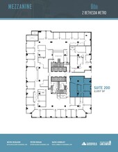 2 Bethesda Metro Ctr, Bethesda, MD en alquiler Plano de la planta- Imagen 2 de 2