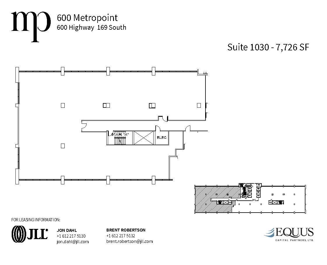 600 Highway 169 S, Saint Louis Park, MN en alquiler Plano de la planta- Imagen 1 de 1