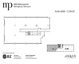 600 Highway 169 S, Saint Louis Park, MN en alquiler Plano de la planta- Imagen 1 de 1