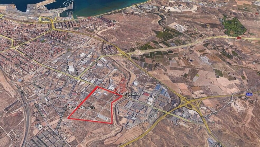 Terreno en Alacant, Alicante en venta - Vista aérea - Imagen 2 de 3