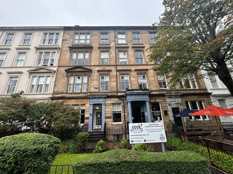 23-25 Sandyford Pl, Glasgow en alquiler - Foto del edificio - Imagen 2 de 5