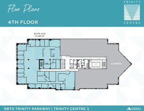 5870 Trinity Pky, Centreville, VA en alquiler Plano de la planta- Imagen 1 de 1