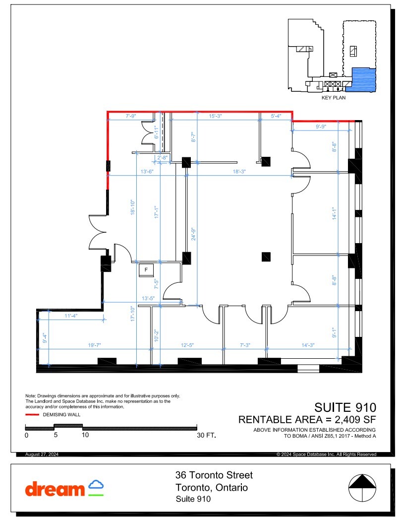 36 Toronto St, Toronto, ON en alquiler Plano de la planta- Imagen 1 de 1