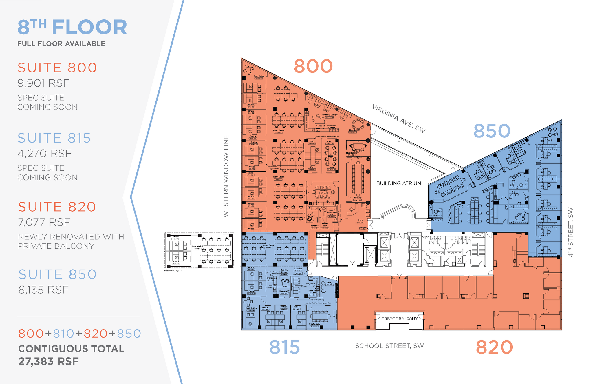 400 Virginia Ave SW, Washington, DC en alquiler Plano de la planta- Imagen 1 de 1