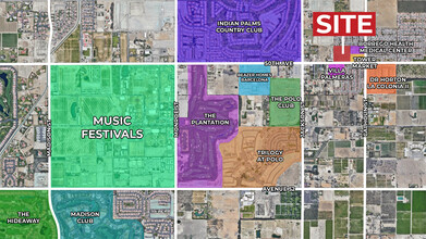 NWC Avenue 50 & Calhoun, Coachella, CA - VISTA AÉREA  vista de mapa