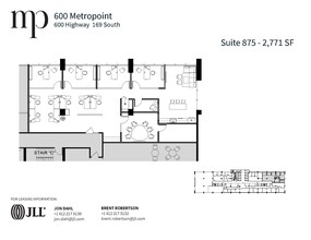 600 Highway 169 S, Saint Louis Park, MN en alquiler Plano de la planta- Imagen 1 de 1