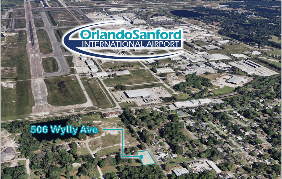 506 Wylly, Sanford, FL en venta - Vista aérea - Imagen 2 de 5