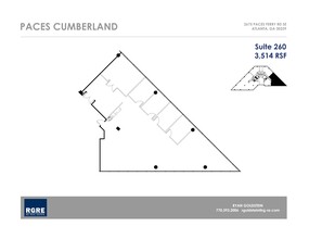 2675 Paces Ferry Rd SE, Atlanta, GA en alquiler Plano del sitio- Imagen 1 de 2