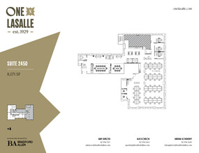 1 N La Salle St, Chicago, IL en alquiler Plano de la planta- Imagen 1 de 6