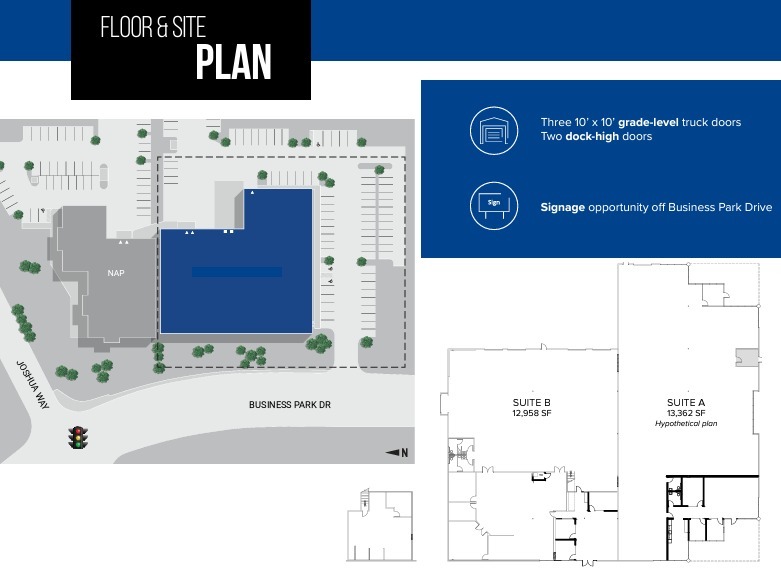 2630 Business Park Dr, Vista, CA en alquiler Plano de la planta- Imagen 1 de 1