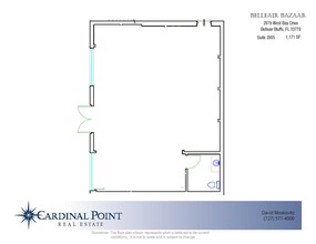 2923 W Bay Dr, Belleair Bluffs, FL en alquiler Plano de la planta- Imagen 1 de 1